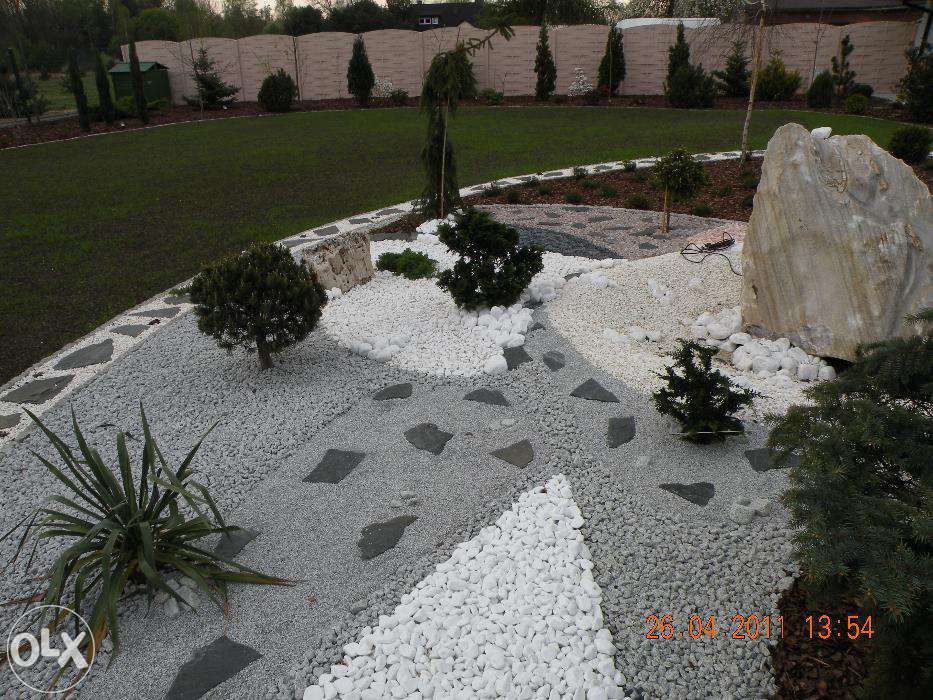 Żwir Kwarcowy Biały 32mm+ (nadziarno) inne kruszywa dekoracyjne