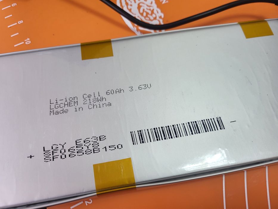 Акумулятор LG Chem e63B 60A Нові 2023року з розбірки