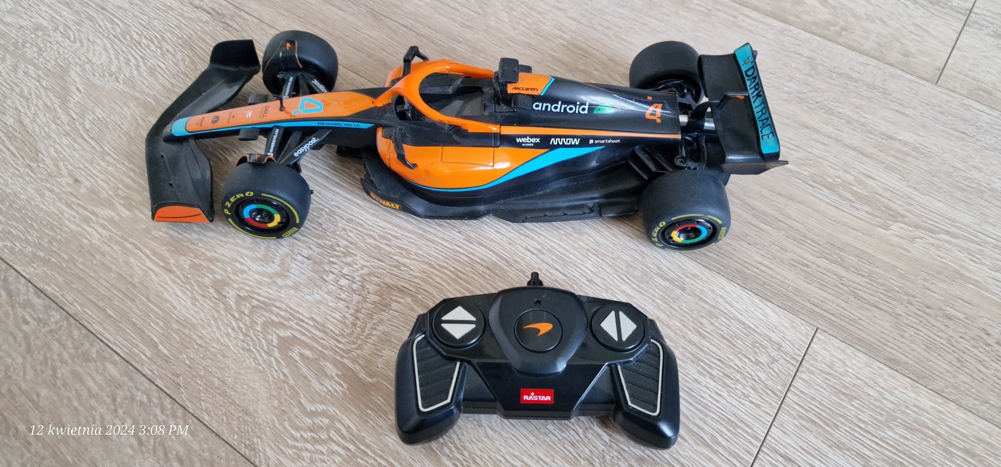 McLaren MCL36 1:18  auto zdalnie sterowane