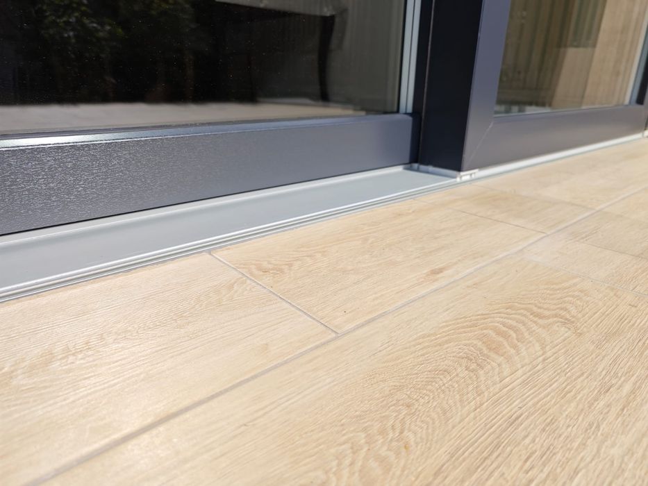 Nowe drzwi tarasowe HST ALUPLAST 2510X2125 kolor: antracyt