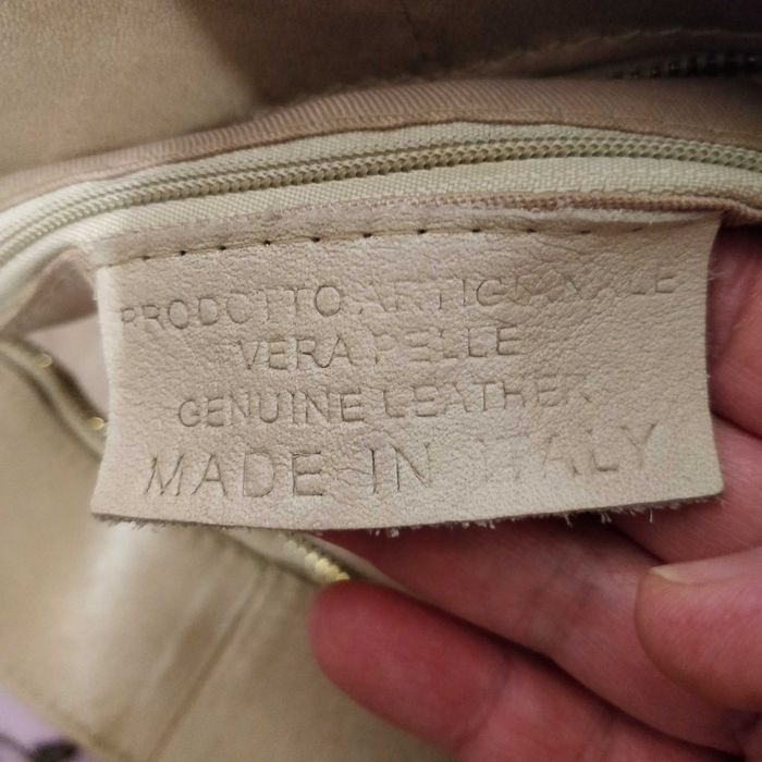 Сумка большая натуральная кожа италия Vera Pelle