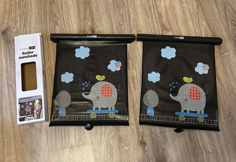 Rolety przeciwsłoneczne samochodowe dla dziecka 2 szt.