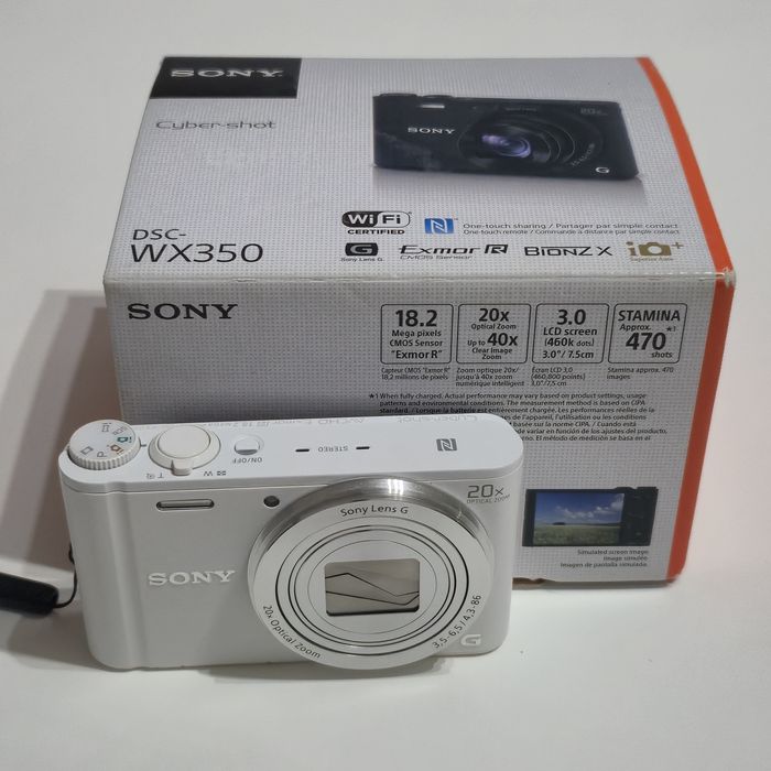 Sony Cybershot DSC-WX350 - 18.2MP - Máquina fotográfica compacta