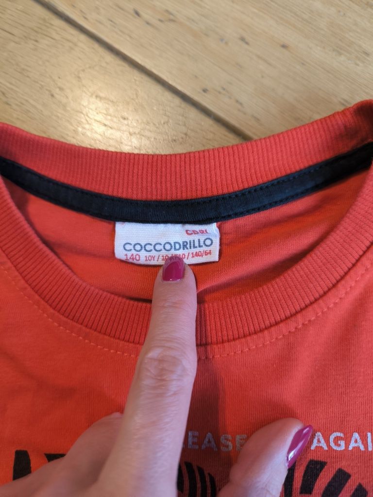 Bluzka dla chłopca z firmy Coccodrillo rozmiar 140