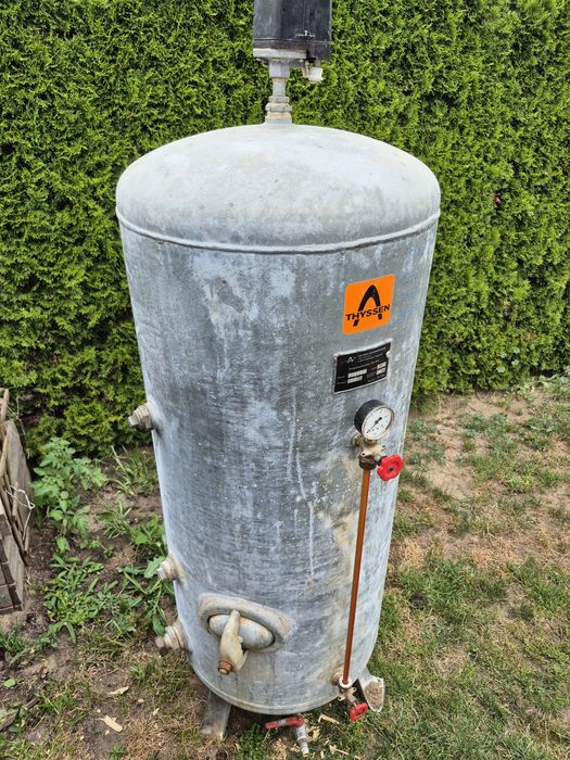 Zbiornik hydrofor ciśnieniowy thyssen 4 bar 300l litrów bojler na wodę