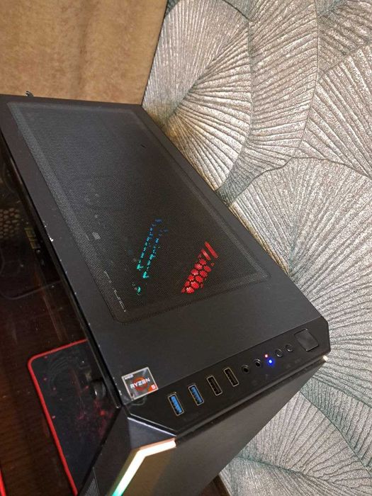 Системний блок + монітор Asus 22 (Ryzen 5 3600, GTX 1070Ti, DDR4 16GB)