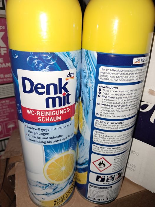 DenkMit піна для чистки унітаз, та ванної кімнати  500мл ( від 5шт)