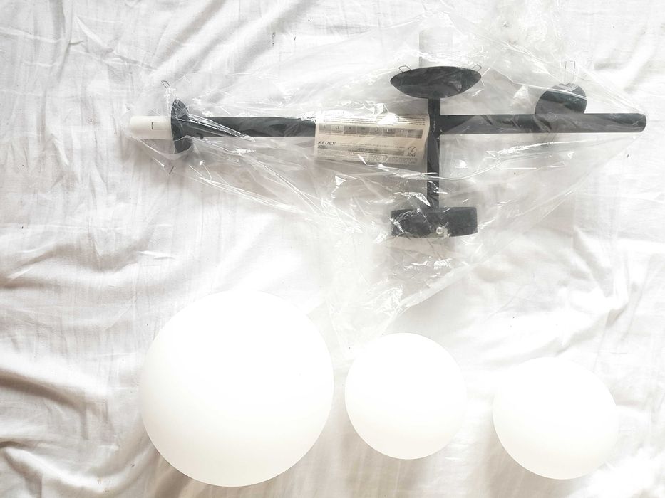 NOWA Lampa/kinkiet DIONE WALL 3 BLACK 1092Y1, ALDEX, nowoczesna,design