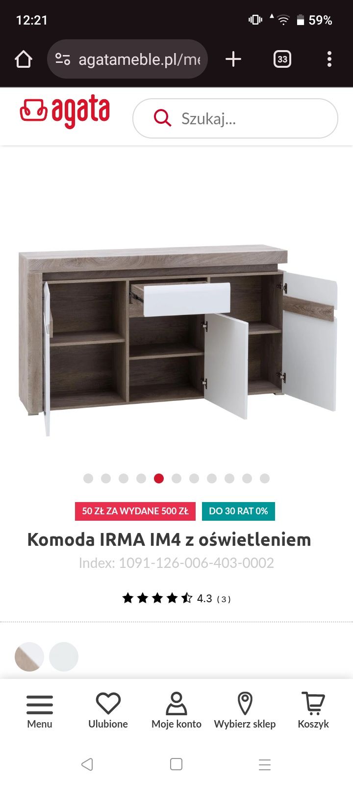 Komoda Irma Agata meble