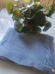 Kocyk z wełny merino handmade