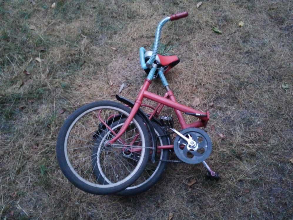 Велосипед раскладной, можно для ребенка и для взрослого
