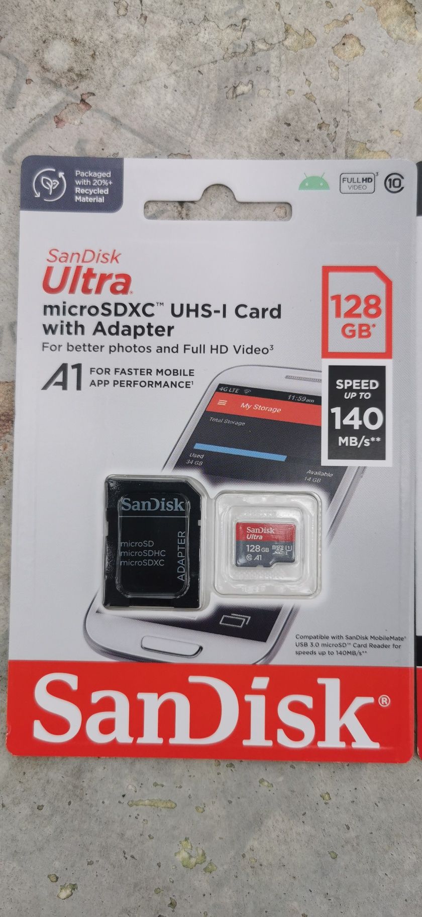 SanDisc 128gb nowe