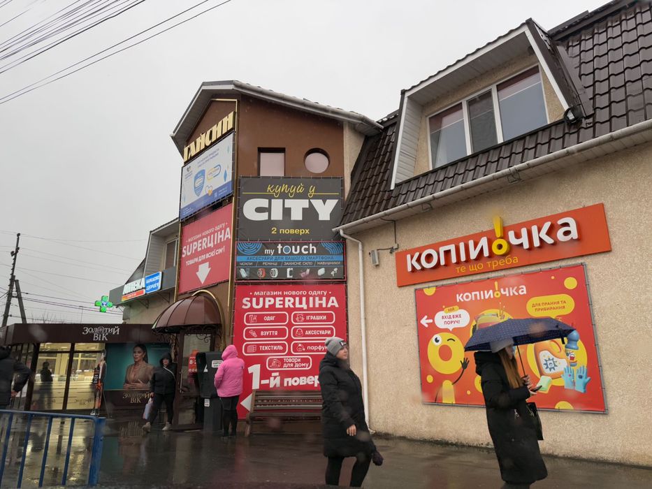 Оренда приміщення 140 м кВ для магазину ТЦ ГАЙСИН 1 поверх
