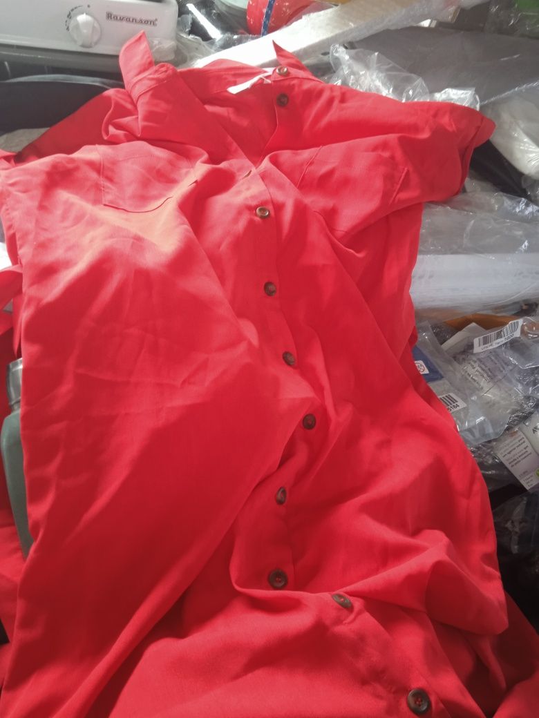 Czerwona sukienka only 42