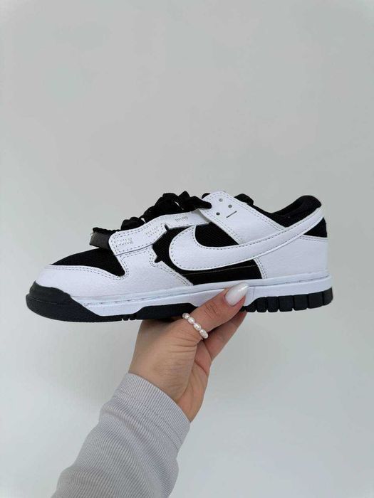 Кросівки Nike Air Dunk low White/Black premium