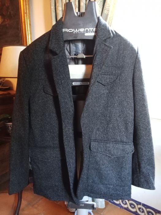 Blusão inverno homem tipo blazer