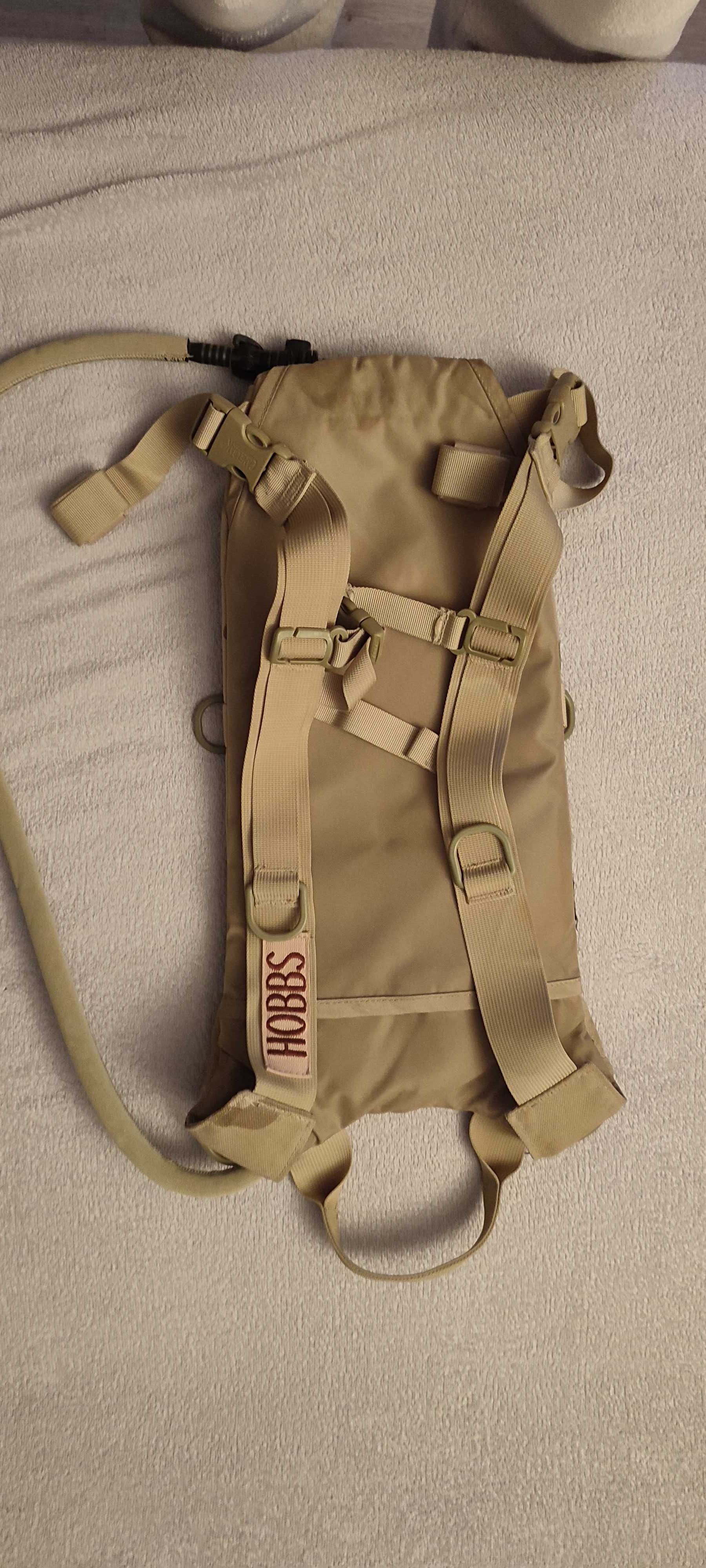 Camelbak, bukłak, plecak na wodę, Pustynny, US Army, orginał (339)