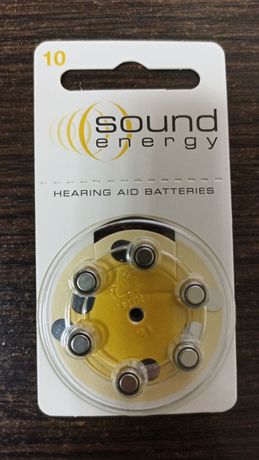 Батарейки для слуховых аппаратов Rayovac Sound Energy 10