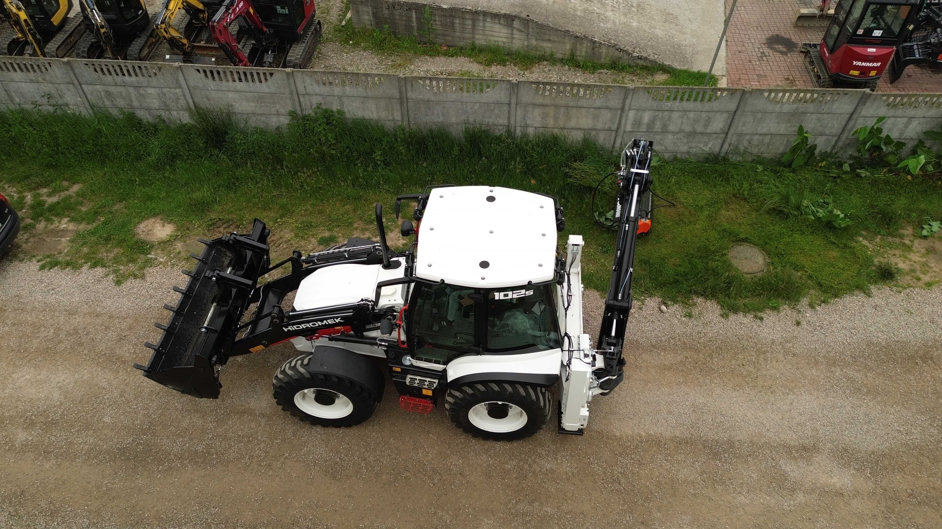 Hidromek 102S Rowne koła; Klima 2024 nowy