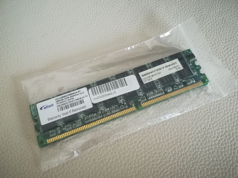 Memoria RAM Elixir 250Mb DDR400 PC3200