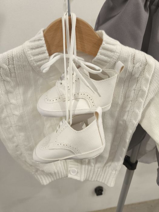 Elegancki komplet dla chłopca święta chrzest 5 części r.80