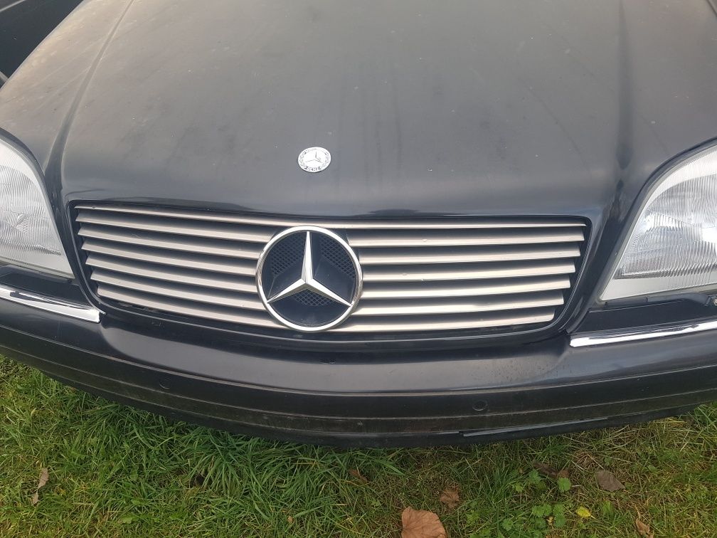 Xenon maska zderzak blotnik lampa Mercedes CL C140 SEC W140 pdc polift