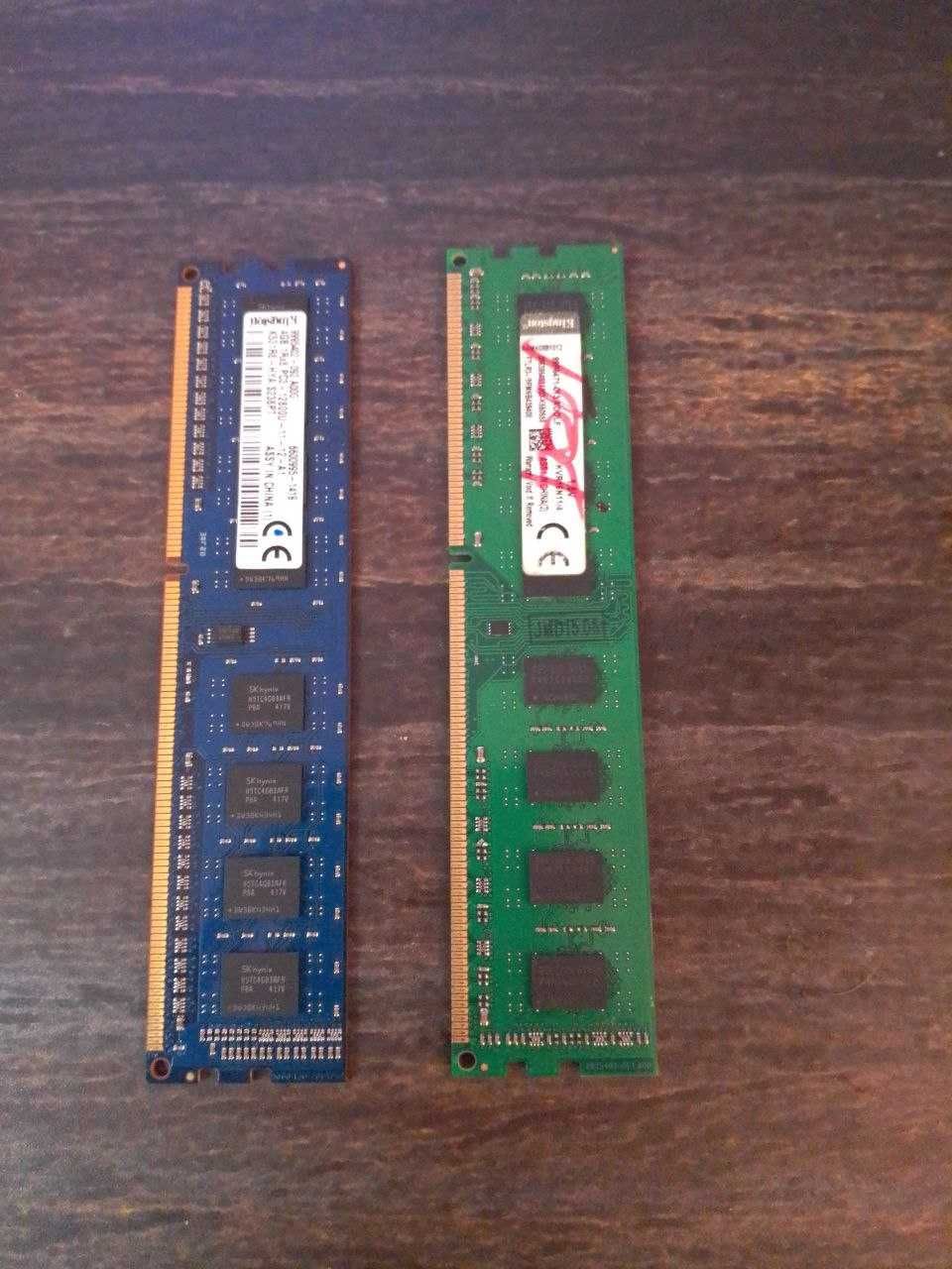 оперативна пам'ять ddr3 kingston 4gb 2х бу