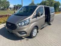 Ford Transit Custom 8 osób # Long L2H1 # Pierwszy właściciel # Polski salon ASO Ford