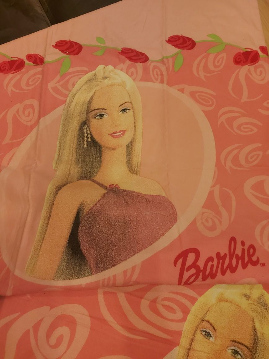 Pościel flanelowa barbie