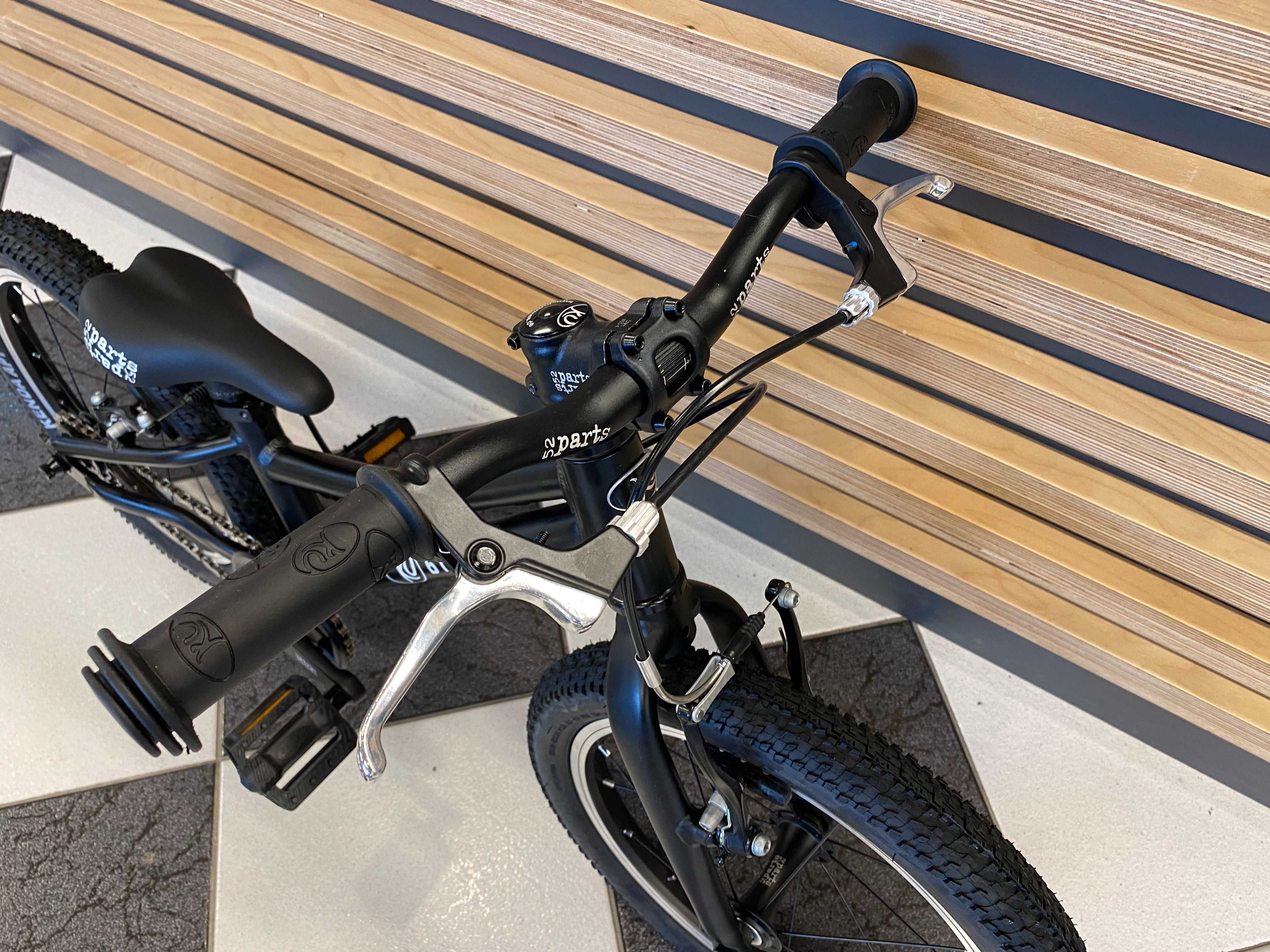 Rower dziecięcy KUBIKES 16S Black czarny 16 cali KRAKÓW