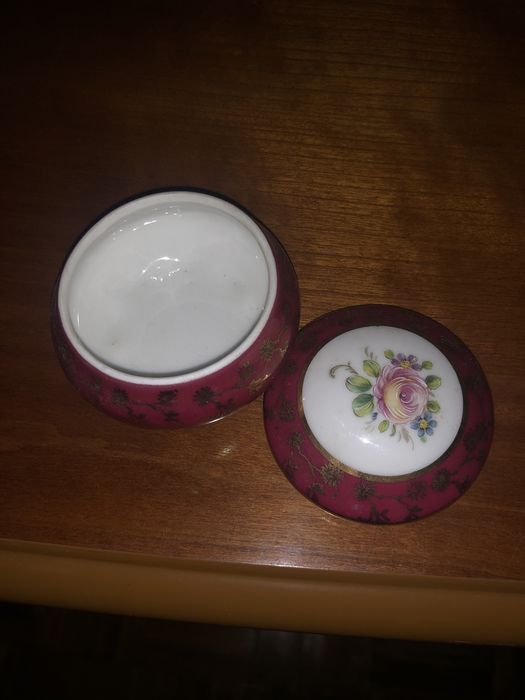 Caixa de limoges francês