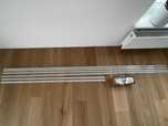 ZD2-150 Creativa szyna karniszowa podwójna 150 cm biała