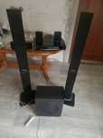 Kino domowe marki Panasonic model SA-PT465 kolor czarny 5.1.Subwoofer.