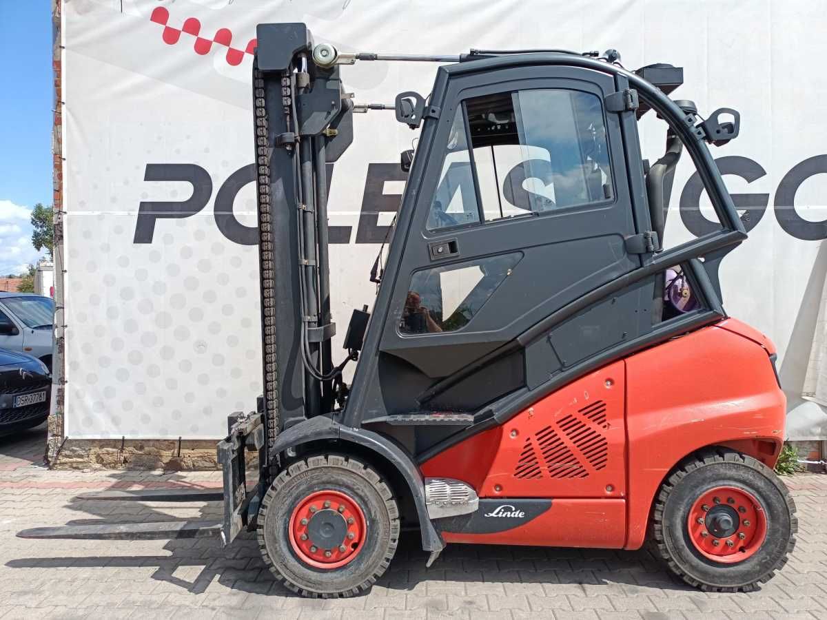 Wózek widłowy LINDE H40T-02 – 2013 – 4 t – LPG poleasingowy