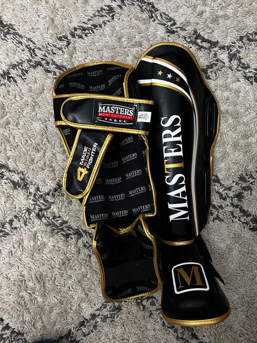 MASTERS ochraniacze na piszczele - kickboxing, muay thai, mma