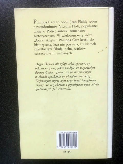 “Tajemnica Jeziora Świętego Branoka”, Philippa Carr