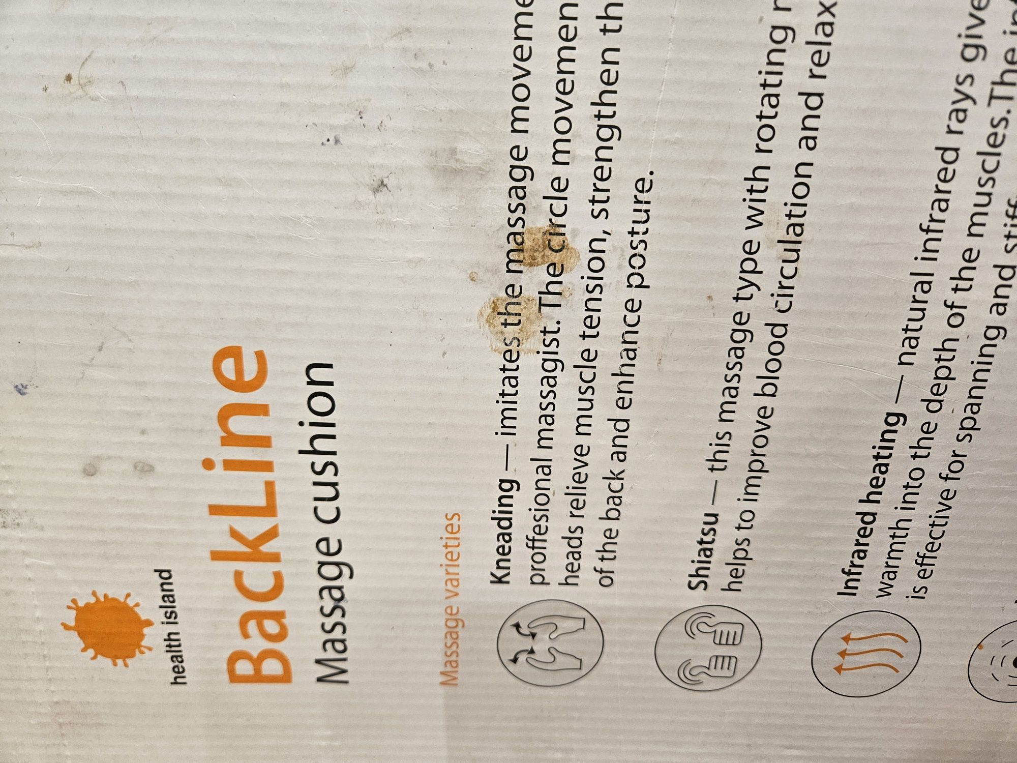 Продам массажну накидку backline