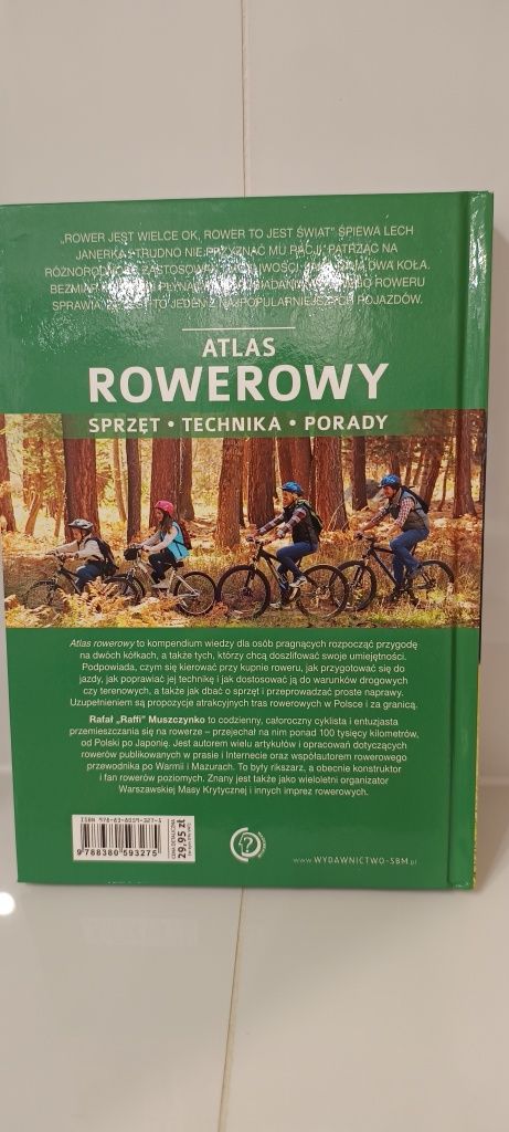 Nowa książka Atlas rowerowy wydawnictwa SBM