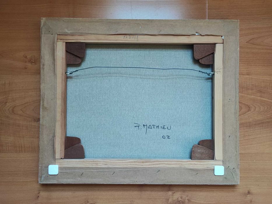 Paul Mathieu – Original, óleo sobre tela