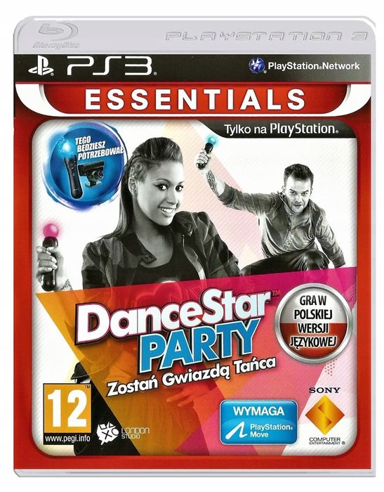 PS3 Dance Star Party Essentials Po Polsku