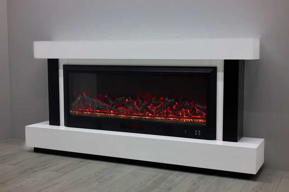 Електричний камін Sonata,Bluetooth,звук потріскування дров