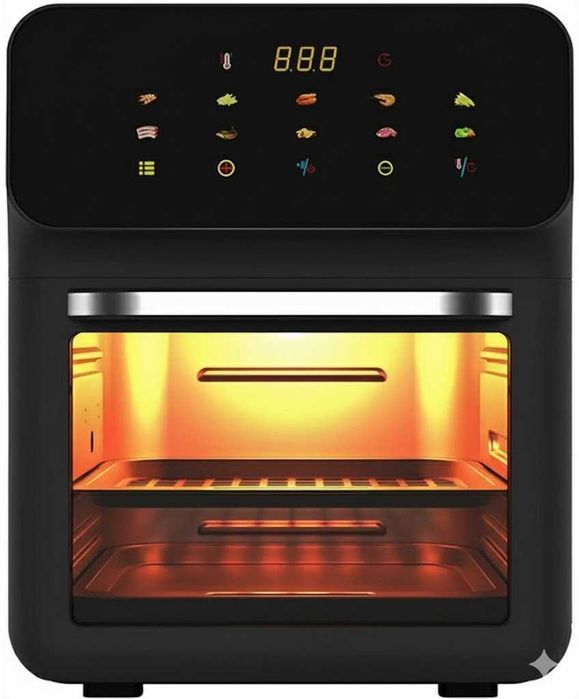 Аэрогриль электрический Silver Crest 15 л 2400Вт,мультипечь/фритюрница