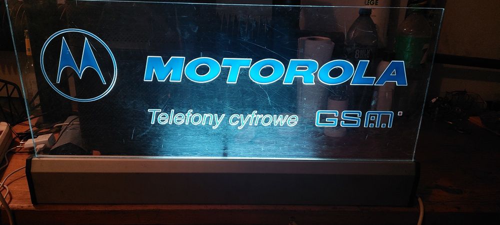 Reklama świetlna Motorola