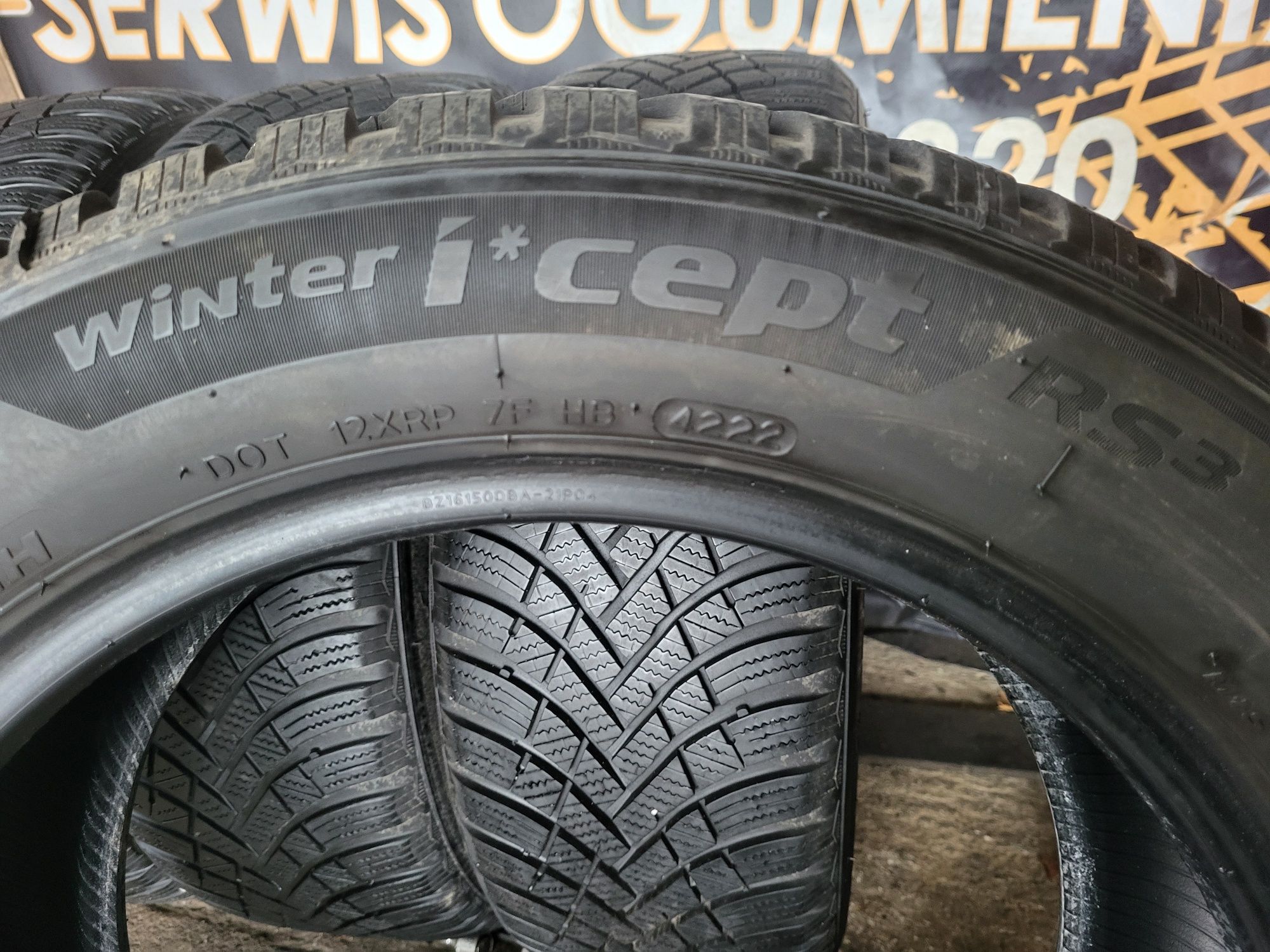 Opony zimowe 205/55/16 Hankook 22rok 5,5/7,6mm