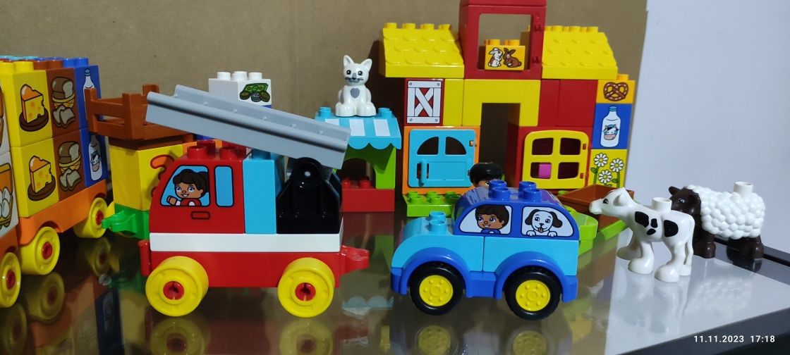 LEGO Duplo 10818 Moja 1 ciężarówka,farma i inne