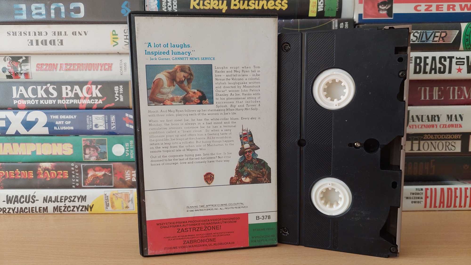 Joe Kontra Wulkan (Joe Versus the Volcano) - VHS