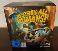 Destroy All Humans! PS4 / PS5 edycja kolekcjonerska, figurka, gniotek