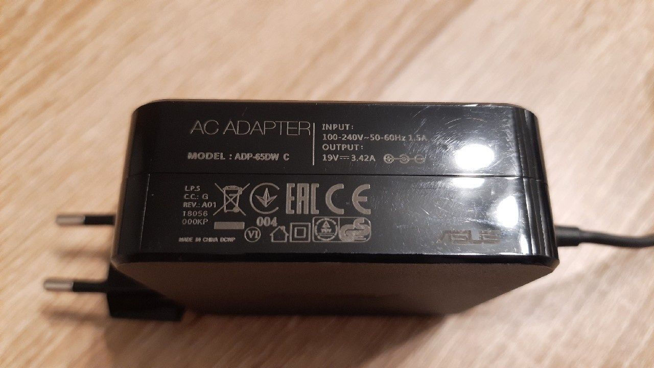 ZASILACZ ładowarka ASUS ADP-65DWC 65W 19V 3.42A wtyk 5.5-2.5