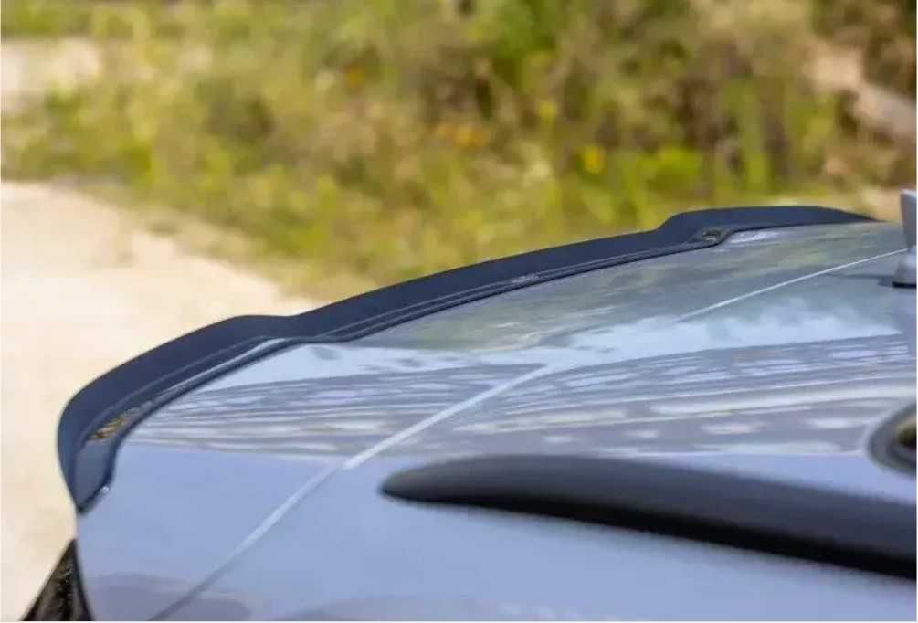 Спойлер чорний глянець Audi Q5 та Q5 S-line SQ5 2017-2024 ABS-пластик