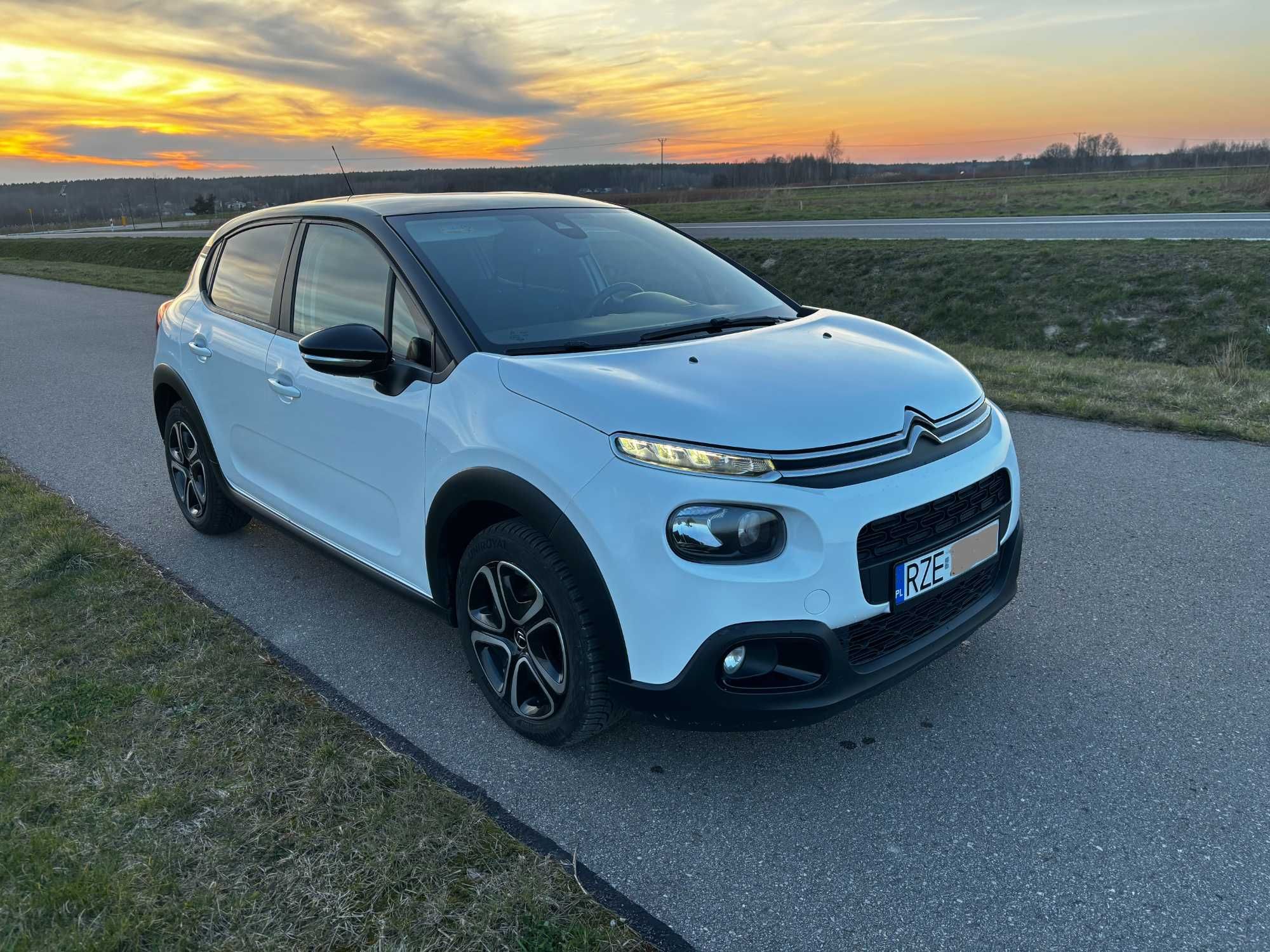 Citroën C3 III 1,2 Benz. 83 KM 2018, I rej. 2019, bdb stan